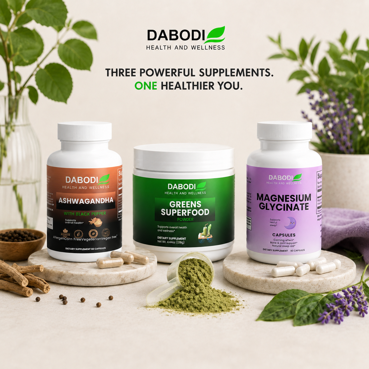 Dabodi Trio — Daily Wellness Stack