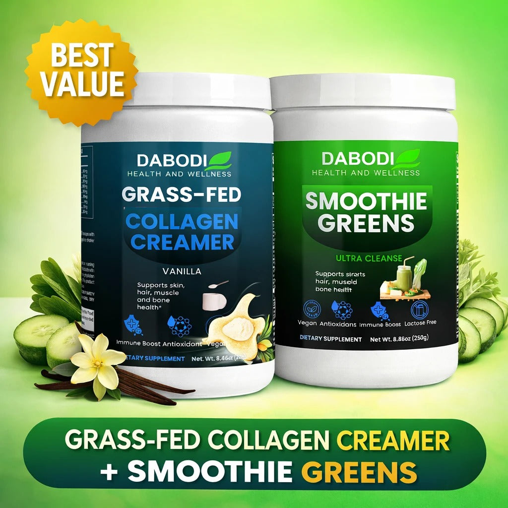 GRASS-FED COLLAGEN CREAMER + SMOOTHIE GREENS